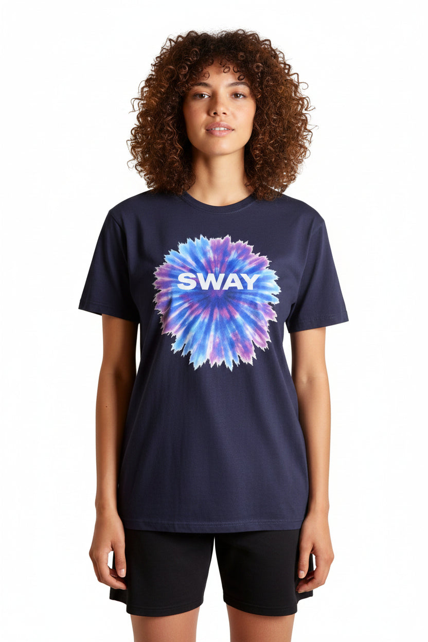 Bluish Splash Tee Women