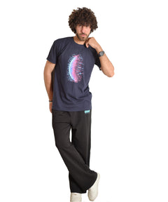 Cyber Crescent Oversized Tee