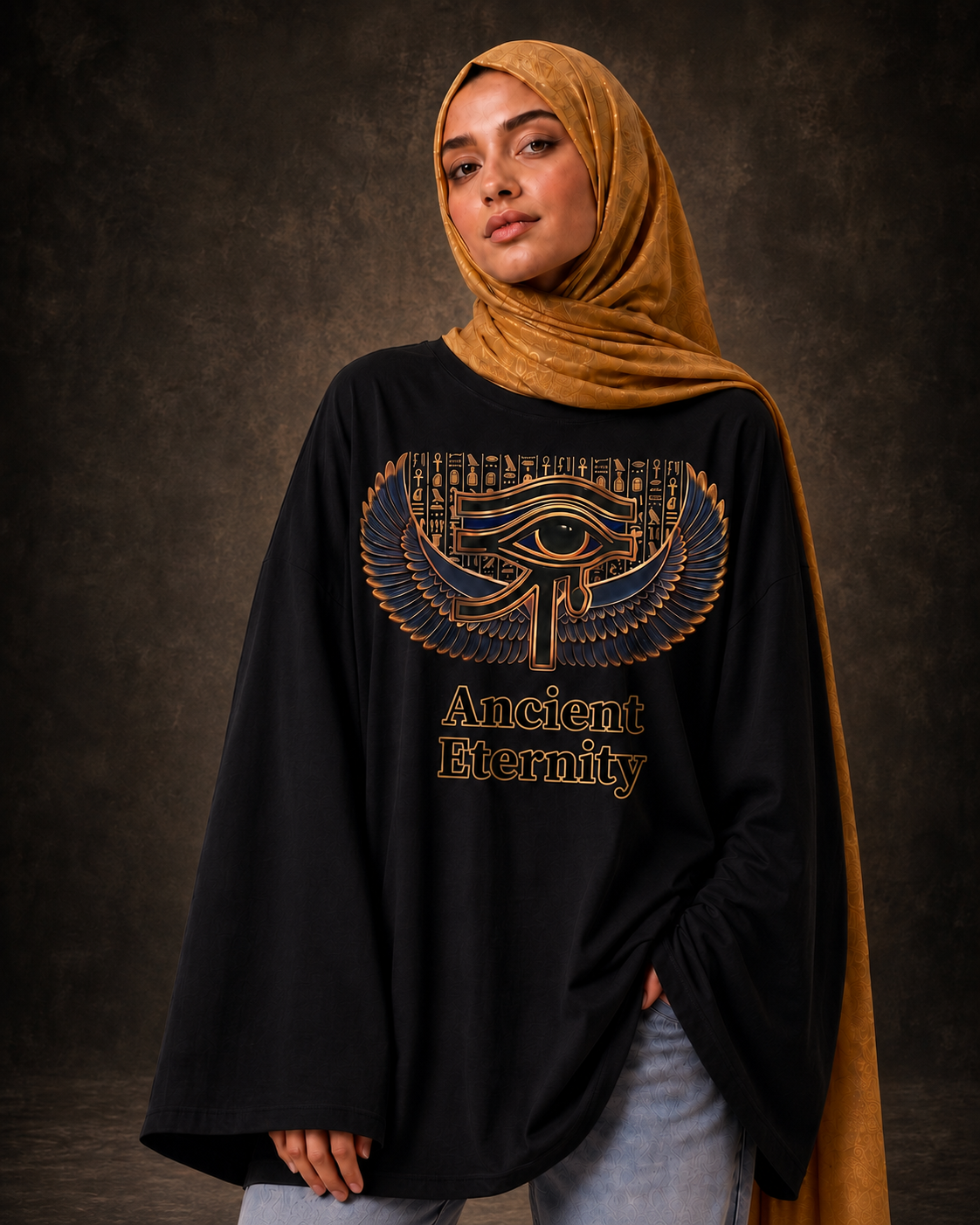 Ancient Eternity Long Sleeve Oversize Tee