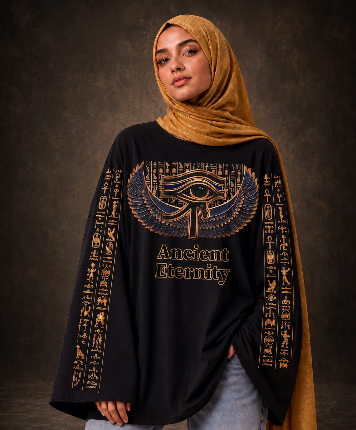 Ancient Eternity Long Sleeve Oversize Tee
