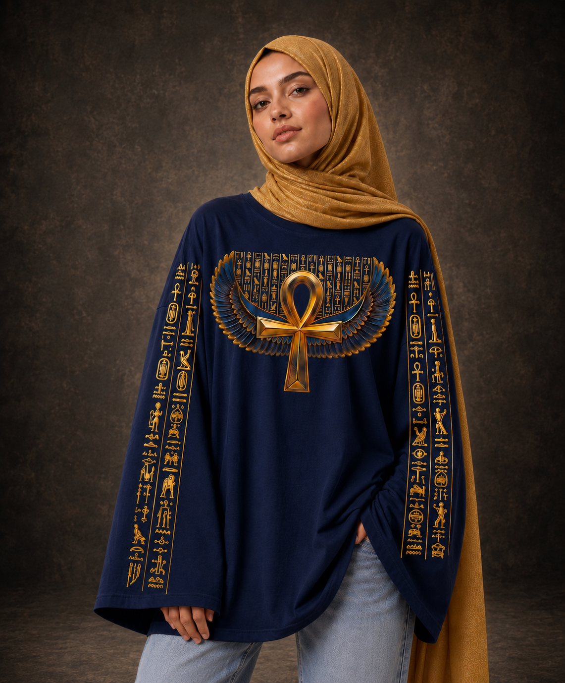Eternity Protocol Long Sleeve Oversize Tee