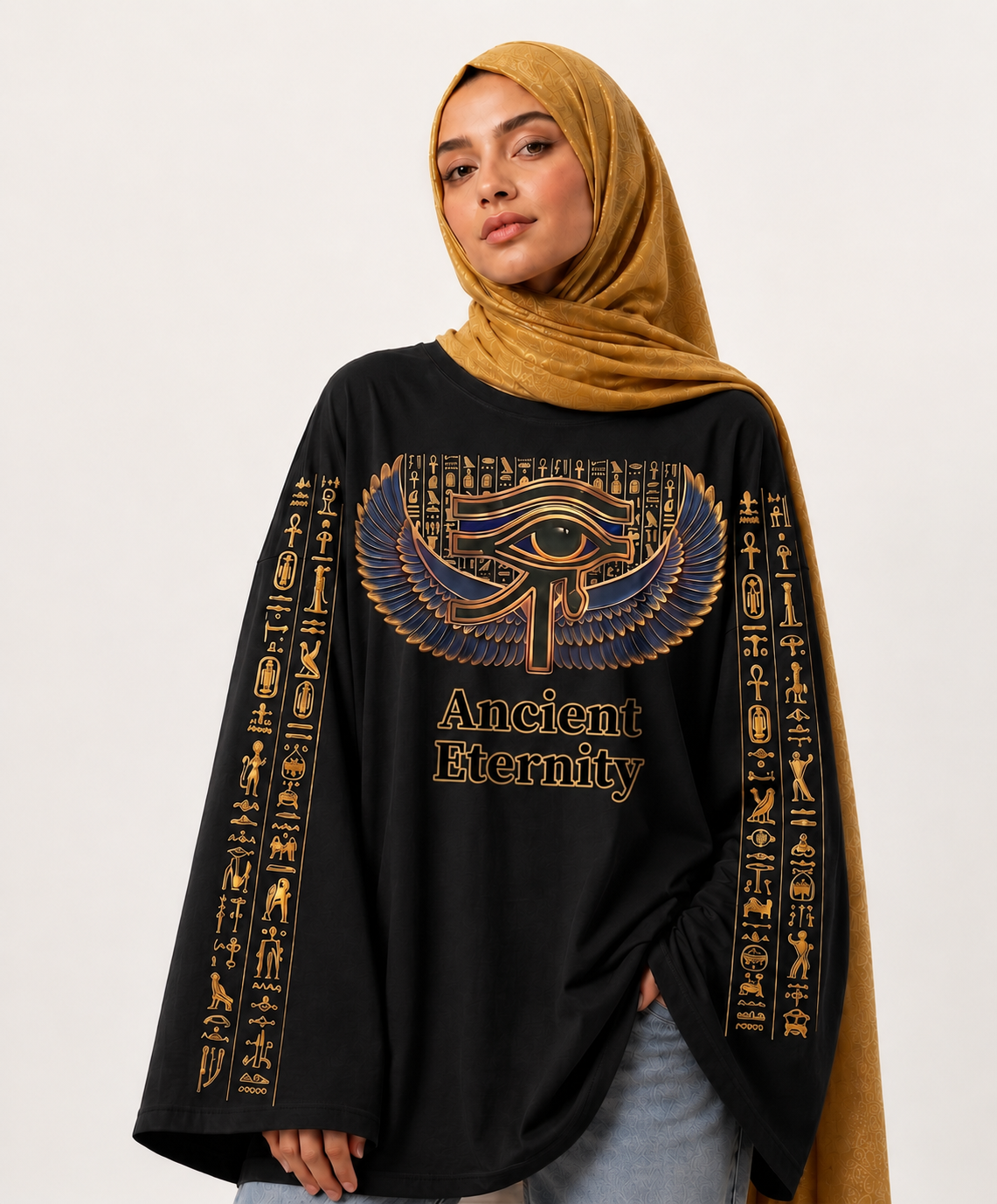 Ancient Eternity Long Sleeve Oversize Tee