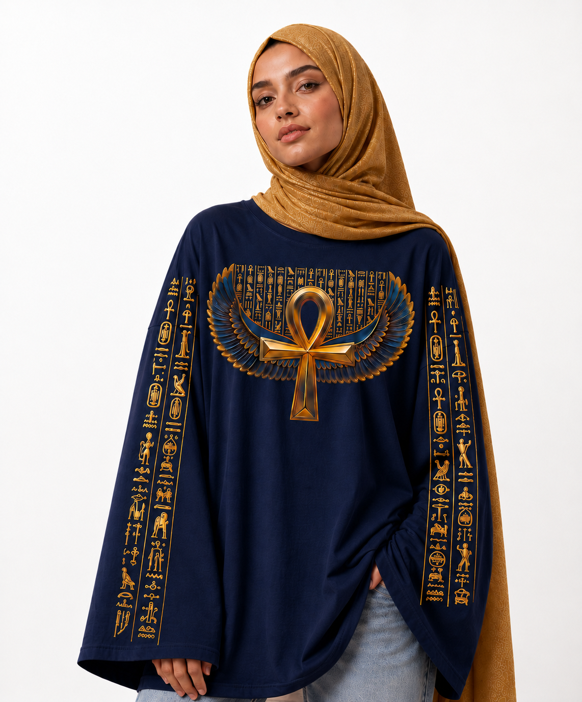 Eternity Protocol Long Sleeve Oversize Tee