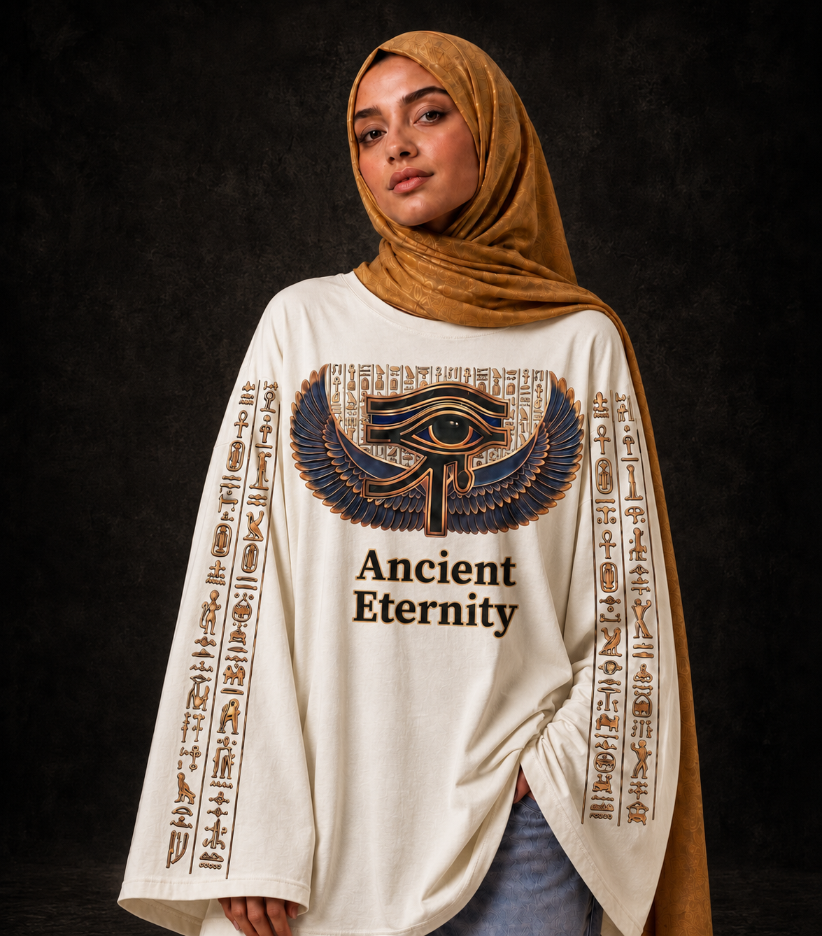 Ancient Eternity Long Sleeve Oversize Tee