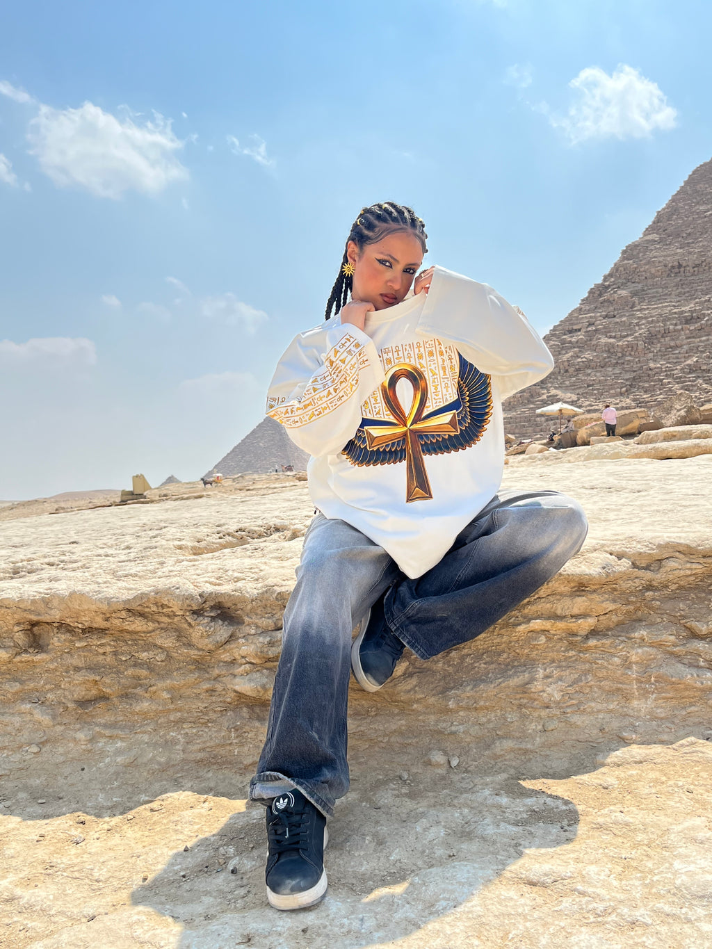 Eternity Protocol Long Sleeve Oversize Tee