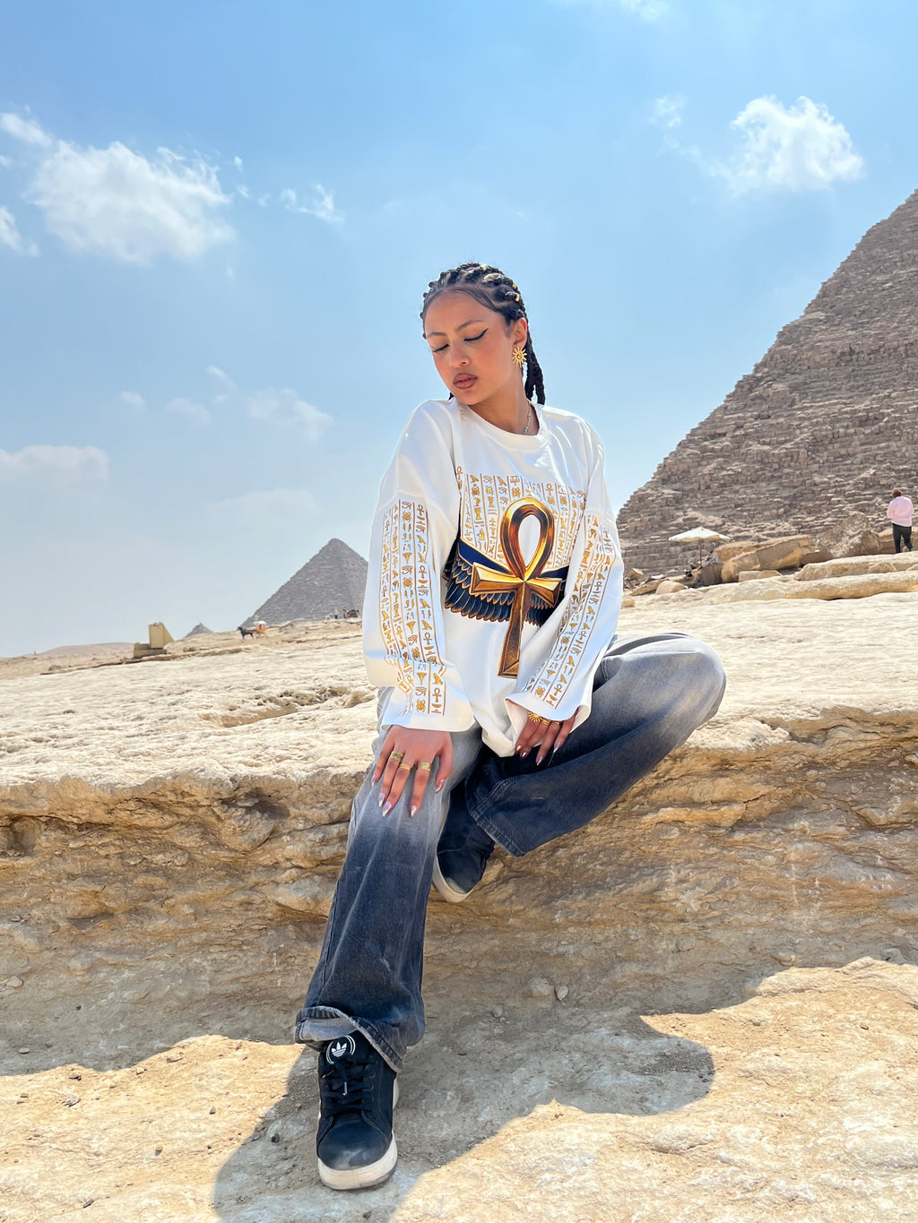 Eternity Protocol Long Sleeve Oversize Tee