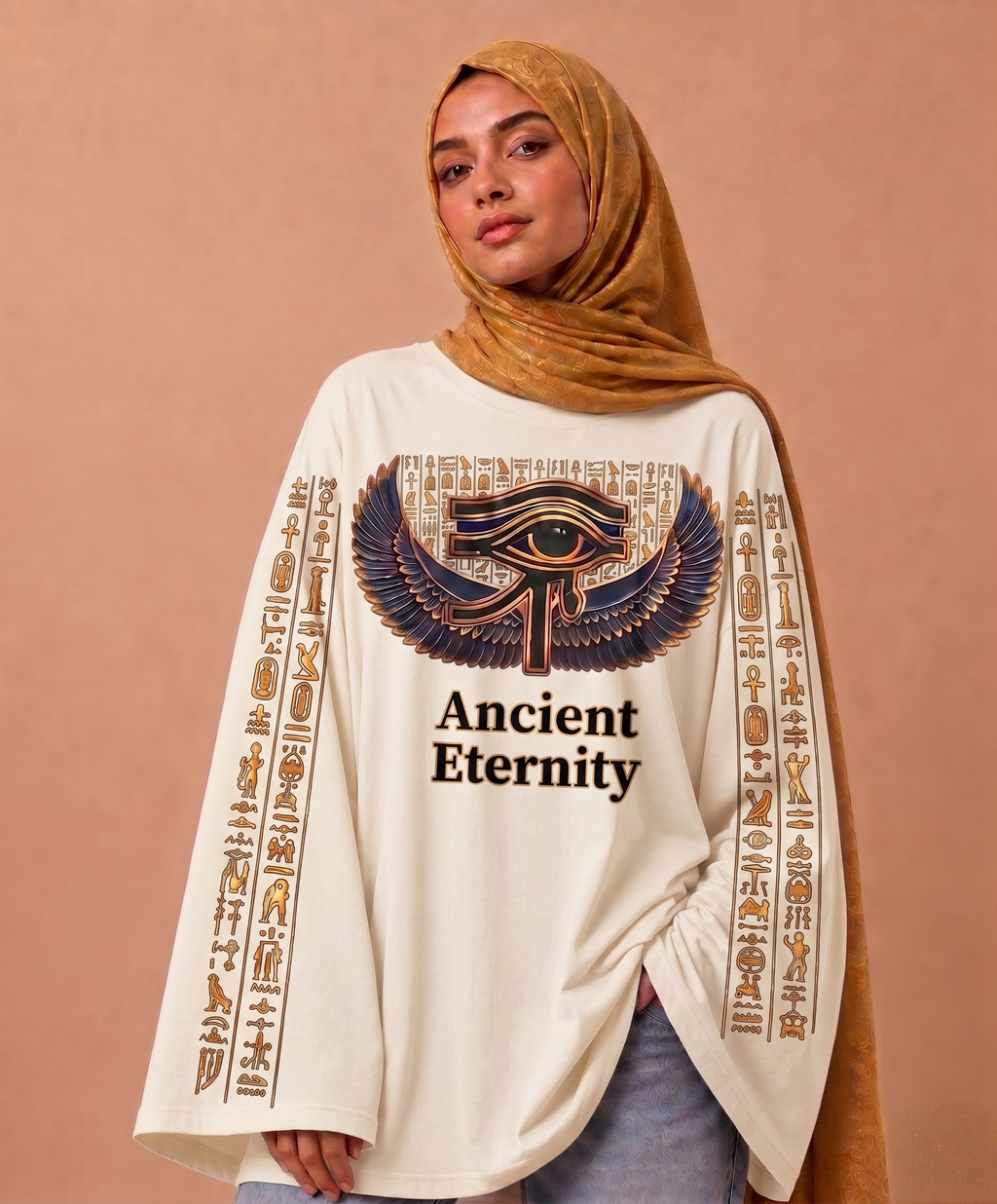 Ancient Eternity Long Sleeve Oversize Tee
