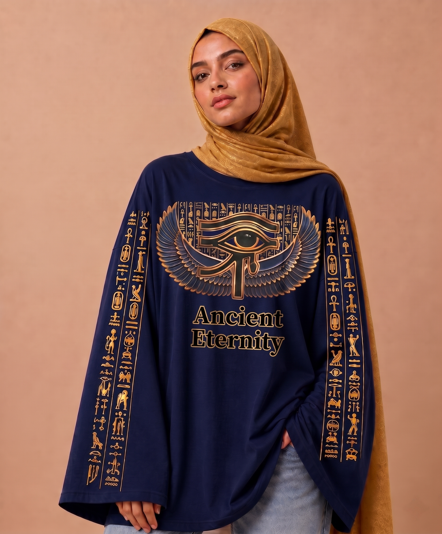 Ancient Eternity Long Sleeve Oversize Tee