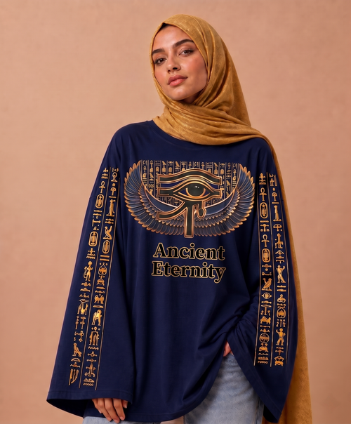 Ancient Eternity Long Sleeve Oversize Tee