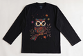 Mandala Owl Long Sleeve Oversize Tee
