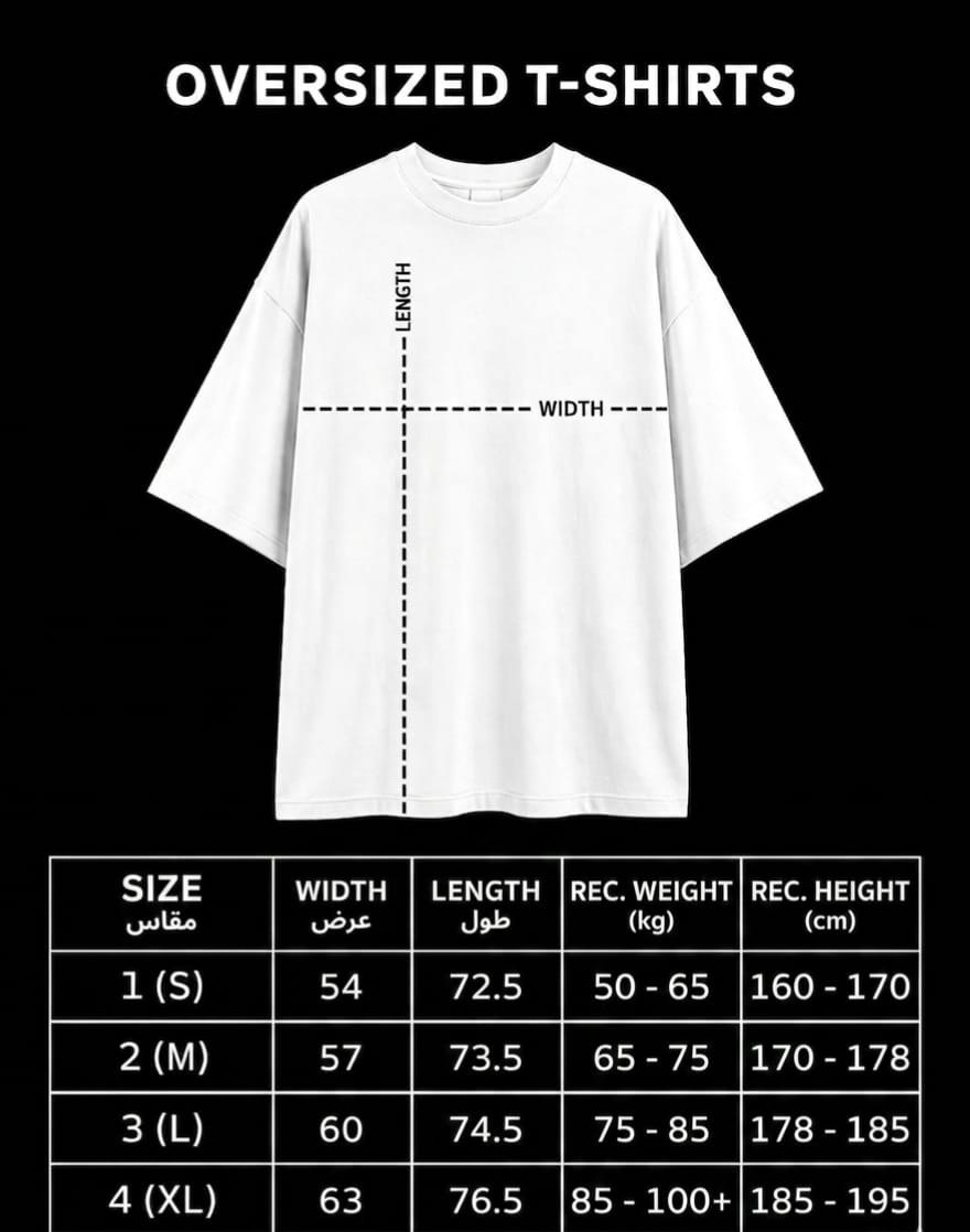 Cyber Crescent Oversized Tee