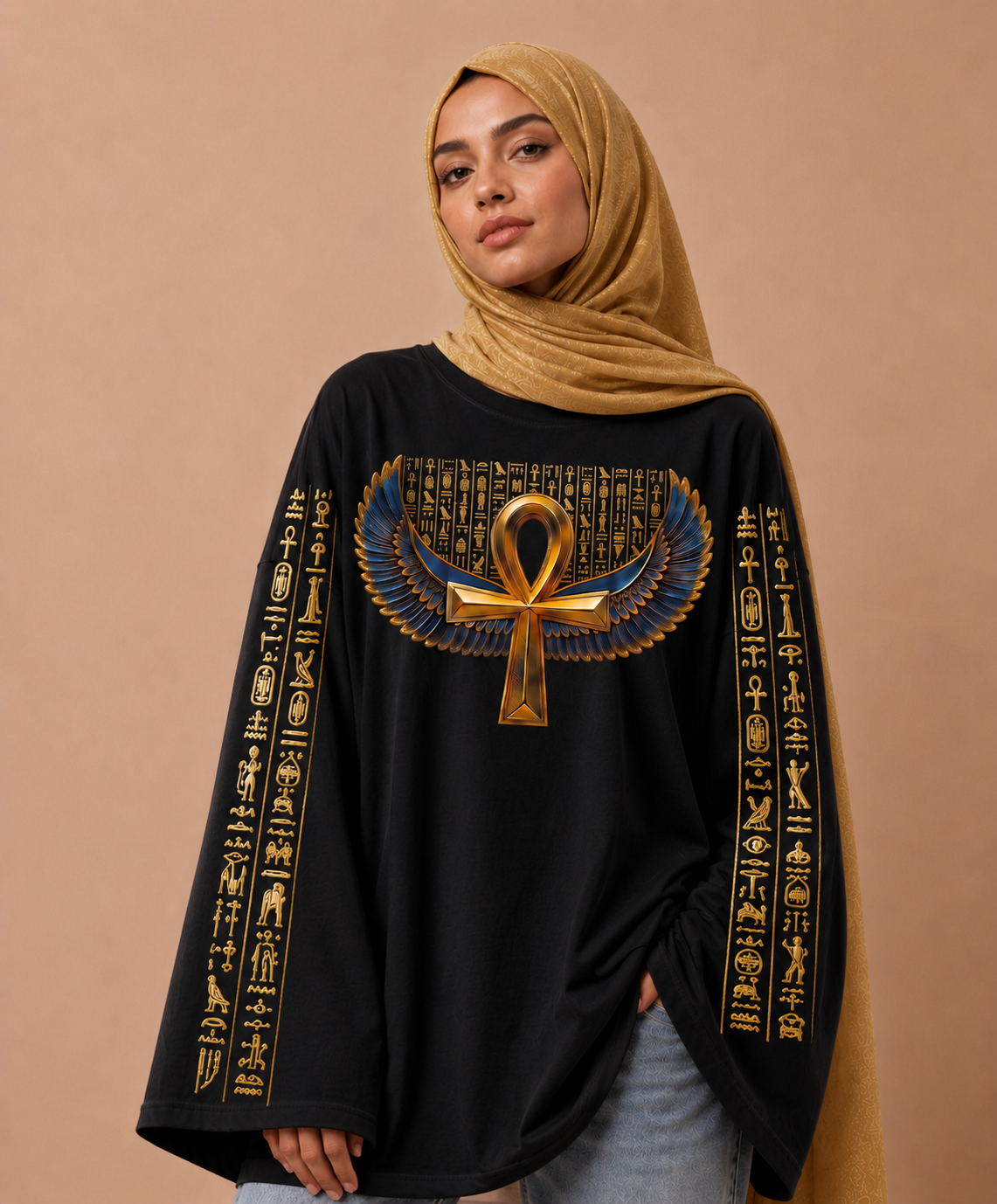 Eternity Protocol Long Sleeve Oversize Tee