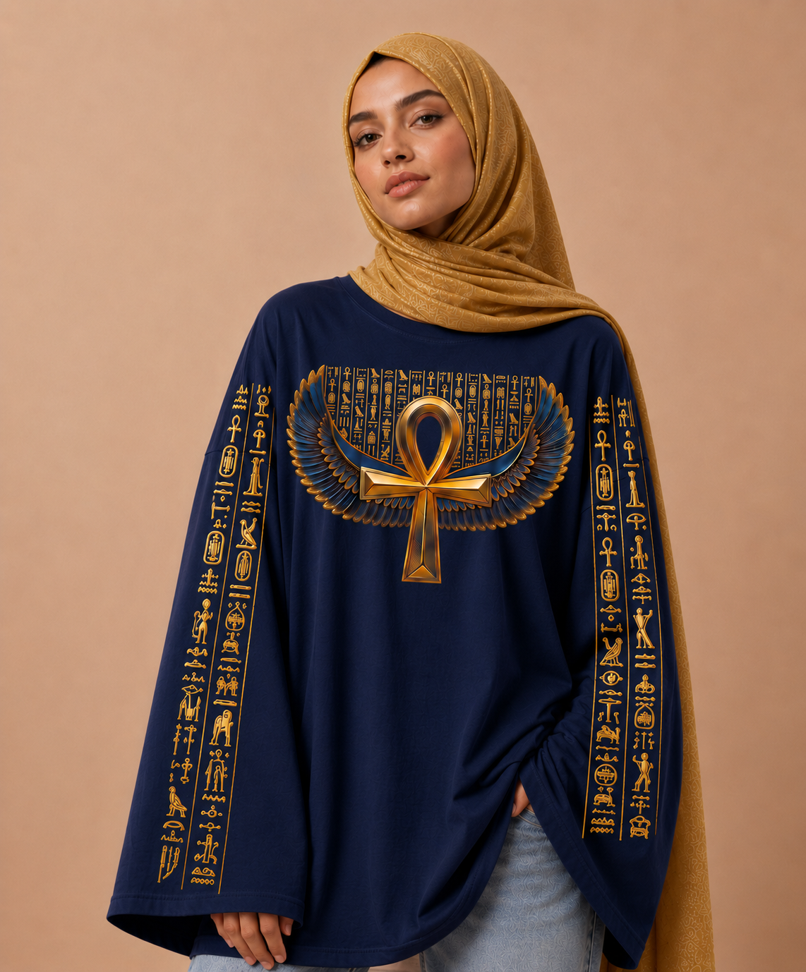 Eternity Protocol Long Sleeve Oversize Tee