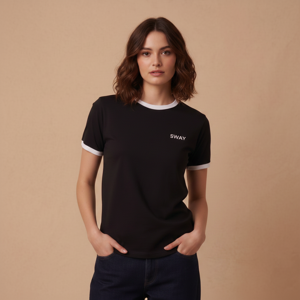 SWAY Ringer Fit Tee Women